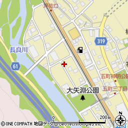 篠田株式会社郡上営業所周辺の地図