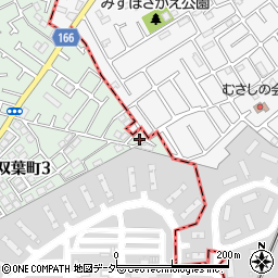 東京都羽村市双葉町3丁目12-19周辺の地図