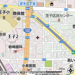 東京都北区王子2丁目28-4周辺の地図