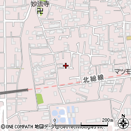 千葉県松戸市下矢切165周辺の地図