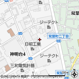東京都羽村市神明台4丁目5周辺の地図