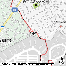 東京都羽村市双葉町3丁目12-20周辺の地図
