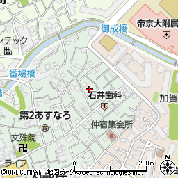 東京都板橋区仲宿10周辺の地図