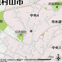萩原工務店周辺の地図