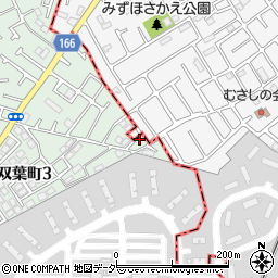 東京都羽村市双葉町3丁目12周辺の地図