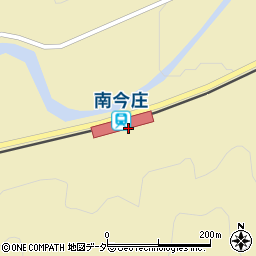 南今庄駅周辺の地図