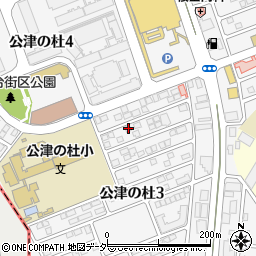 千葉県成田市公津の杜3丁目4-4周辺の地図