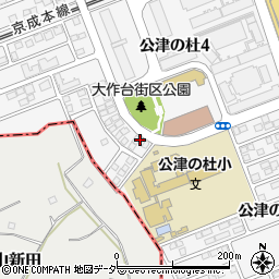 千葉県成田市公津の杜5丁目15周辺の地図