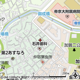 東京都板橋区仲宿8周辺の地図