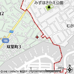 東京都羽村市双葉町3丁目12-6周辺の地図