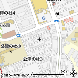 千葉県成田市公津の杜3丁目4-16周辺の地図