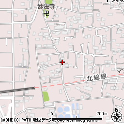 千葉県松戸市下矢切166周辺の地図