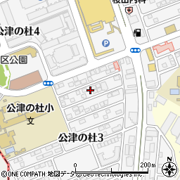 千葉県成田市公津の杜3丁目4周辺の地図