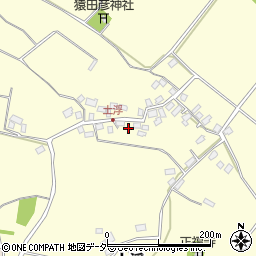 千葉県佐倉市土浮763周辺の地図