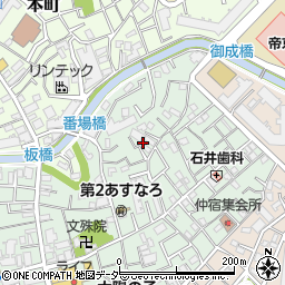 東京都板橋区仲宿16周辺の地図