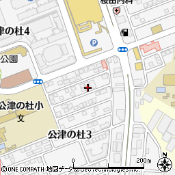 千葉県成田市公津の杜3丁目4-15周辺の地図