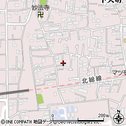 千葉県松戸市下矢切168周辺の地図
