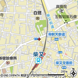 晃文堂周辺の地図