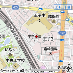 東京都北区王子2丁目9-3周辺の地図