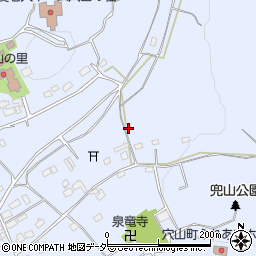 山梨県韮崎市穴山町7122周辺の地図