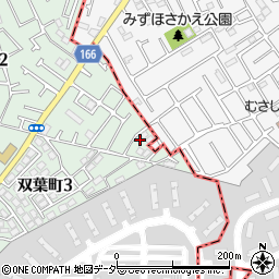 東京都羽村市双葉町3丁目12-4周辺の地図
