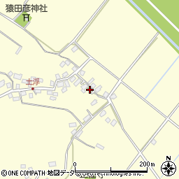 千葉県佐倉市土浮178周辺の地図