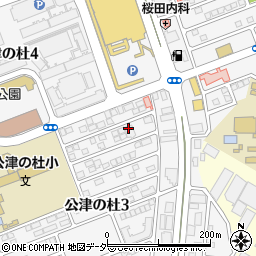 千葉県成田市公津の杜3丁目4-10周辺の地図