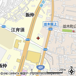千葉県成田市飯仲7周辺の地図
