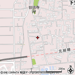 千葉県松戸市栗山161周辺の地図