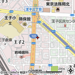 東京都北区王子2丁目26周辺の地図