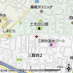 東京都練馬区三原台2丁目11-19周辺の地図