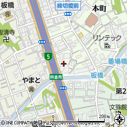 東京都板橋区本町41周辺の地図