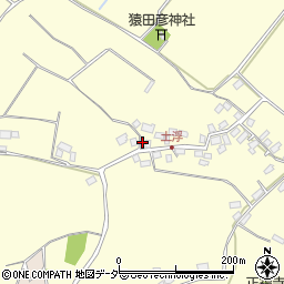 千葉県佐倉市土浮773周辺の地図