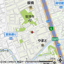 東京都板橋区大和町8周辺の地図