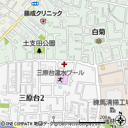 東京都練馬区三原台2丁目11-27周辺の地図