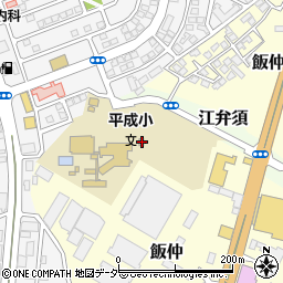 千葉県成田市飯仲53周辺の地図