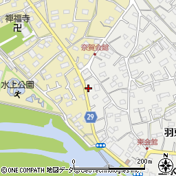 セブンイレブン羽村羽東３丁目店周辺の地図