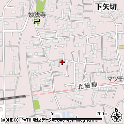 千葉県松戸市下矢切169周辺の地図