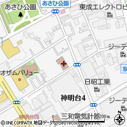 東京都羽村市神明台4丁目2-19周辺の地図
