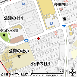 千葉県成田市公津の杜3丁目3-4周辺の地図