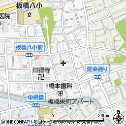 東京都板橋区双葉町25周辺の地図