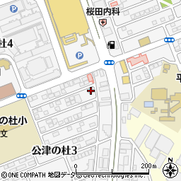 千葉県成田市公津の杜3丁目4-12周辺の地図