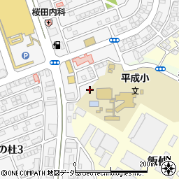 千葉県成田市公津の杜3丁目39周辺の地図