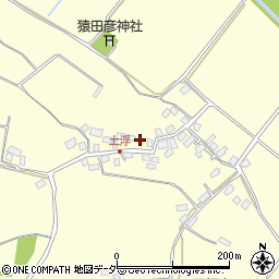 千葉県佐倉市土浮769-1周辺の地図
