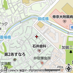 東京都板橋区仲宿11周辺の地図