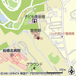 豊南郷周辺の地図