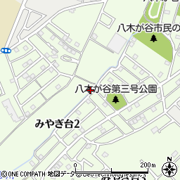 千葉県船橋市みやぎ台周辺の地図
