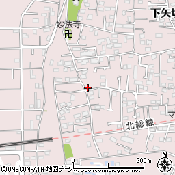 千葉県松戸市下矢切177周辺の地図