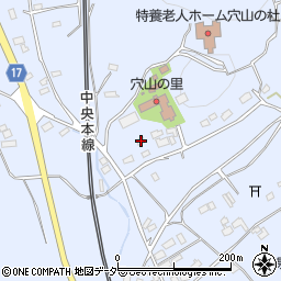 山梨県韮崎市穴山町5187-2周辺の地図