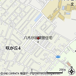 八木が谷県営住宅周辺の地図